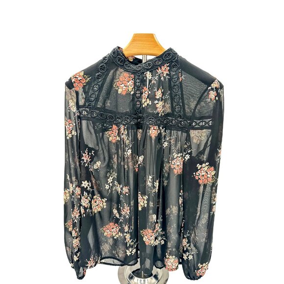 Lucky Brand Sheer Blouse - Picture 5 of 5